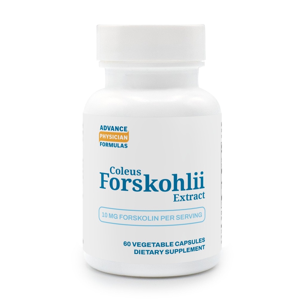 Forskolin (Coleus Forskohlii) Extrakt, 100 mg, 60 Vegetabiliska kapslar