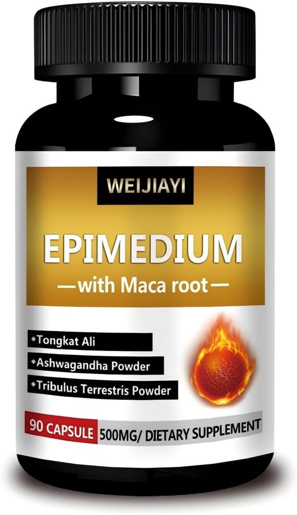 Epimedium kan förbättra manlig sexuell funktion - Super Epimedium, som innehåller 500 milligram per portion, kombinerat med extrakt från Dongge Ali, Saw Palm, Ginseng och Black maca Root, ...