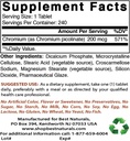 Chromium Picolinate 200 mcg & Vitamin K2 (MK7) med D3