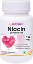 Generiska Nutraceuticals Niacin 14mg Vitamin B3 med Inositol 50mg Supplement - 60 Veg Capsules