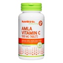 NutriBiotic Amla Vitamin C, 30 Tabs | Rich Source of Non-GMO, Natural Vitamin C för Antioxidant & Collagen Support | 100% från Indian Gooseberry | Vegan & Gluten Free