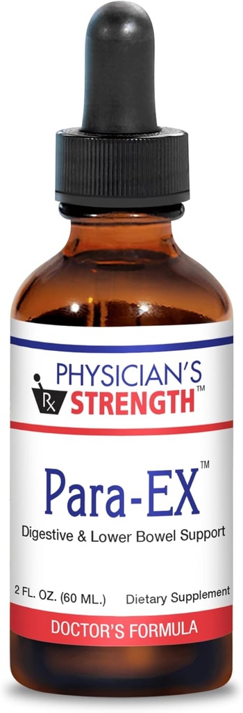 Läkarens styrka para-EX - 2 fl oz - Digestive & Lower Bowel Support - 86 portioner