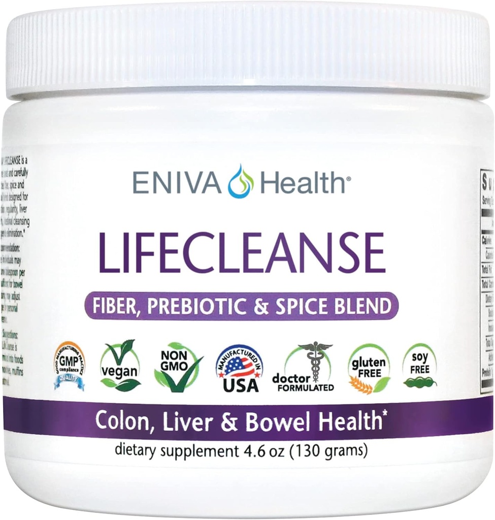 Eniva LifeCleanse Natural Fiber Komplexpulver (4,23 oz)