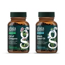 Gaia Herbs Oil of Oregano - Immune and Antioxidant Support Supplement - 60 Vegan Liquid Phyto-Capsules & Black Seed Oil - Lung, Respiratory och Antioxidant Support - 60 Vegan Liquid Phyto-Capsules (24)