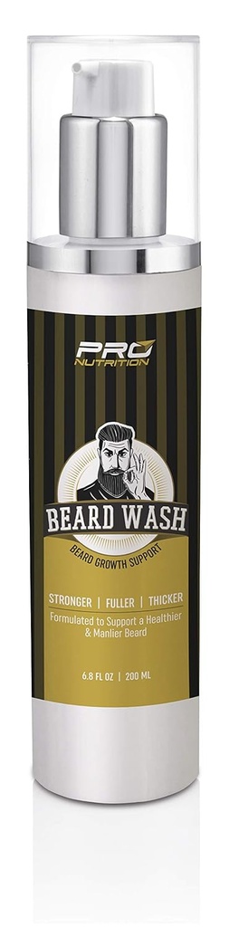 Skäggtillväxt Shampoo & Wash-stimulerar och reparerar ny follikeltillväxt. Växa starkare, tjockare, Fuller, Längre, friskare skägg & Mustache hår.