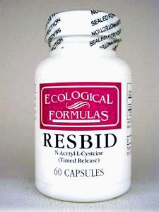 Ekologiska formler - Resbid N-Ace-L-Cys (Timed Rel) 60 caps
