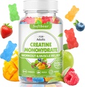 Softbear 5000mg Kreatin Monohydrat Gummies för Män Kvinnor, Vegan Kreatin HCL Supplement Pre Workout Gummies för muskelbyggare Strength Mixed Smak 60 Count