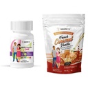 BariatricPal Duodenal Switch Complete 30-Day Supply Vitamin Pack (Capsule med 45mg Iron Calcium Citrate Soft Chews med Probiotics - French Caramel Vanilla)