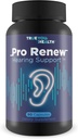 Pro Renew Hearing Support - Innehåller vitamin D & Antioxidanter för att stödja inre och medeltida öronhälsa - främja förbättrad cirkulation - Avancerad hörselformel för hälsosam hörsel