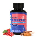 Premium Berberine Supplement 1200mg med Ceylon Cinnamon - 90 Vegan Capsules - Berberine HCL Supplement Non-GMO Gluten Free, Immune Support