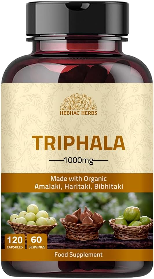Triphala 120 kapslar,
