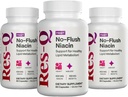 Res-Q No-Flush Niacin (tidigare HDL+) 60 kapslar, 3-pack