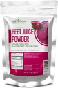 Alovitox Organic Beet Juice Powder | 100% Pure, Fresh & USDA Beet Juice Extract Powder | Nitric Oxide Superfood | Vegan, Non - Gmo & Gluten-Free | Support Energised och effektiv träningssession (8 oz)
