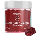 Droppels Apple Cider Vinegar Gummies 1000mg med Beet Root & Pomegranate | Non-GMO, Vegan-Friendly, Gluten Free | Stöder Digestion, Metabolism, Energy & Immune Health | Raspberry Flavor