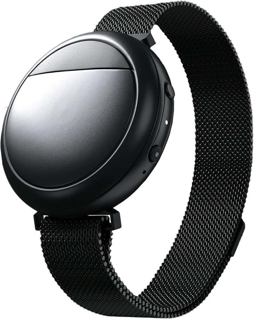 Embr Wave Cooling Armband - Värmande armband - Personlig termisk lättnad - Hantera heta blixtar, nattsvett, sömn, spänning - kliniskt bevisad - laddningsbar - svart