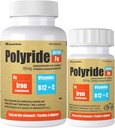 Ultra Polysaccharide Iron Supplement Komplex 350 Mg - Energistöd med järn - Behandla järnbrist Anemi - 125 mg Vitamin C och 1000 mcg Vitamin B12-100 kapslar