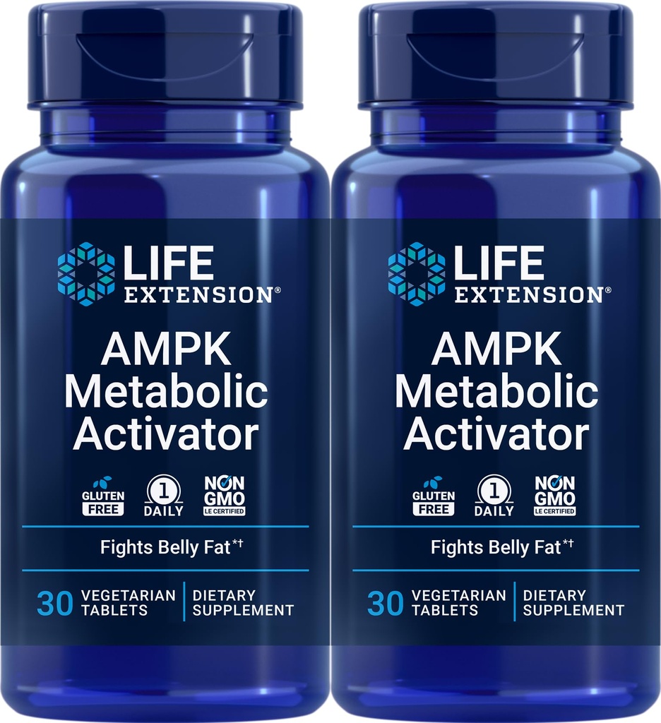 Life Extension AMPK Metabolic Activator 30 tabletter (Pack of 2)