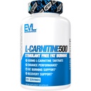 EVL L-Carnitine Supplement for Weight Loss Support - L Carnitine Tartrate for Cellular Energy Focus Endurance and Fat Burning Support - Stimulant Free Amino Acid for Fat Metabolism (120 portioner)