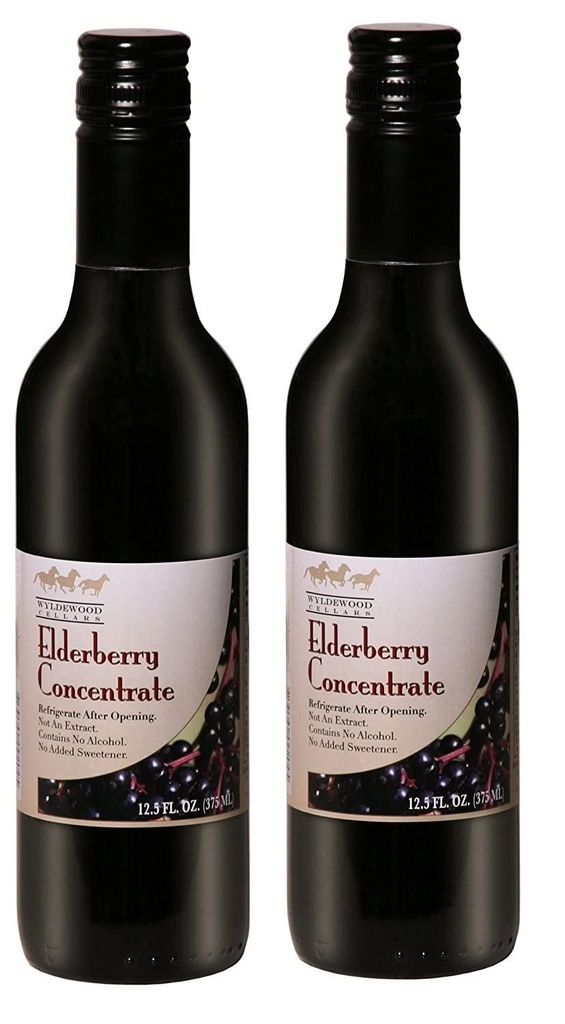 Elderberry Juice Concentrate 12,5 m. oz. (Pack of 2)