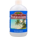 Eidon Liquid Potassium Supplement - Kaliumkloriddroppar, Essential Electrolyte för cellfunktion, biotillgängliga joniska mineraler, alla naturliga, icke-konserveringsmedel eller tillsatser - 18 oz