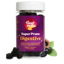 Fungiments Super Prune - Mushroom Supplement - Turkiet Tail Mushrooms, Fiber, Rhubarb, Prunes, Ginger, Chamomile - Debloating, förstoppningshjälp (30 Mushroom Gummies)