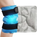 Ice Pack för Knee Pain Relief, Återanvändbar Gel Ice Wrap för Leg Injuries, Swelling, Knee Replacement Surgery, Cold Compress Therapy för artrit, Meniscus Tear, Sportskador