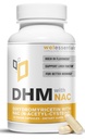 Dihydromyricetin DHM med NAC - 650mg x 60 kapslar - 300mg N-Acetyl-Cysteine, 350mg Dihydromyricetin - Max Strength Dietary Supplement for Liver Support, Hydration