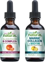 Varför inte naturlig vitamin B-komplex flytande droppar och marin flytande Collagen för hår, hud och naglar