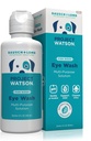 Project Watson Eye Wash for Dogs, Help Remove Tear Stains & Support Eye Health, Gentle pH Balanced Formel för att hjälpa till att minska risken för infektion, doftfri, 4 Fl Oz