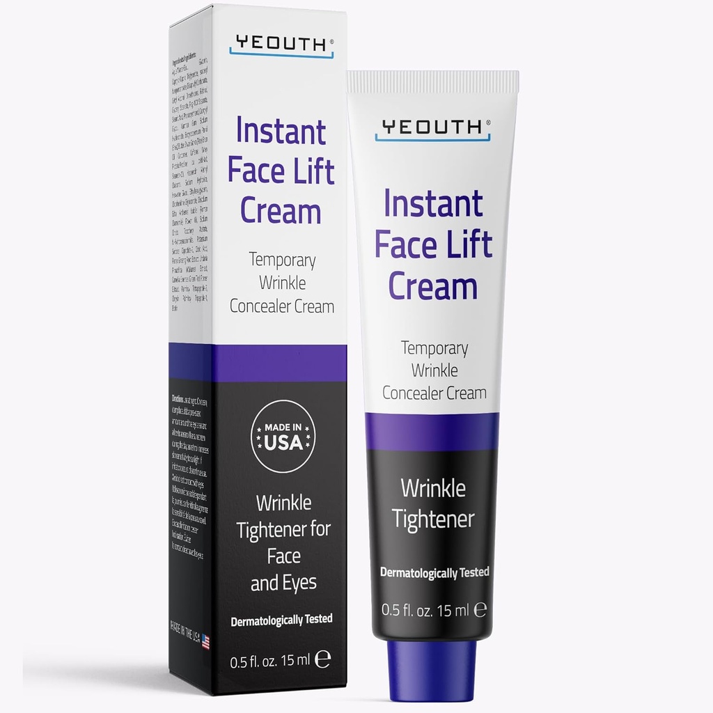 YEOUTH Instant Face Lift Cream, Temporary Skin Tightening Under Eye Cream för kvinnor, strama och lyfta Concealer 15ml