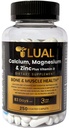 LUAL Calcium, Magnesium, Zink & Vitamin D3 Calcium, Magnesium & Zink Plus Vitamin D3 Caplets Dietary Supplement, 250 Count