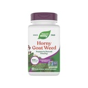 Naturens sätt Horny Goat Weed Premium Extract Sexual Vitality, * Icke-GMO, Vegan, 60 kapslar