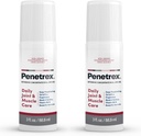 Penetrex Joint & Muscle Therapy - Soothing Gel for Back, Neck, Hands, Feet - Premium Whole Body Rub med Arnica, Vitamin B6 & MSM - 3oz Roll On Gel (2-Pack)
