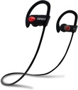 Senso Bluetooth-hörlurar, bästa trådlösa sportöronsnäckor w/Mic IPX7 Waterproof HD Stereo Sweatproof-hörlurar för gym Running Workout Noise Avbrytande hörlurar Buller Avbryter Headsets