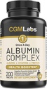 När en dag Albumin Complex - Egg White Albumin, Whey Protein, Royal Jelly, Essential Amino Acids - 200 tabletter