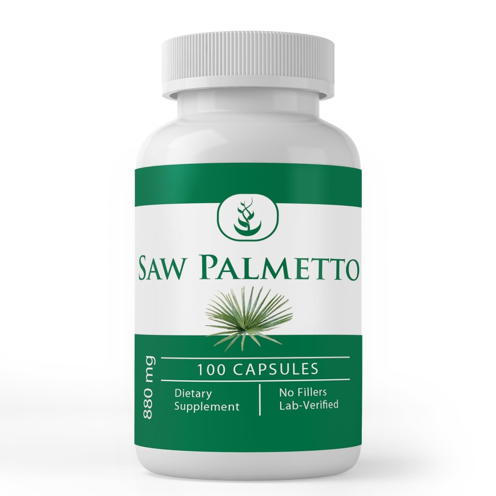 PURE ORIGINAL INGREDIENTS Saw Palmetto (100 kapslar) Alltid ren, inga tillsatser eller fillers, Lab Verified