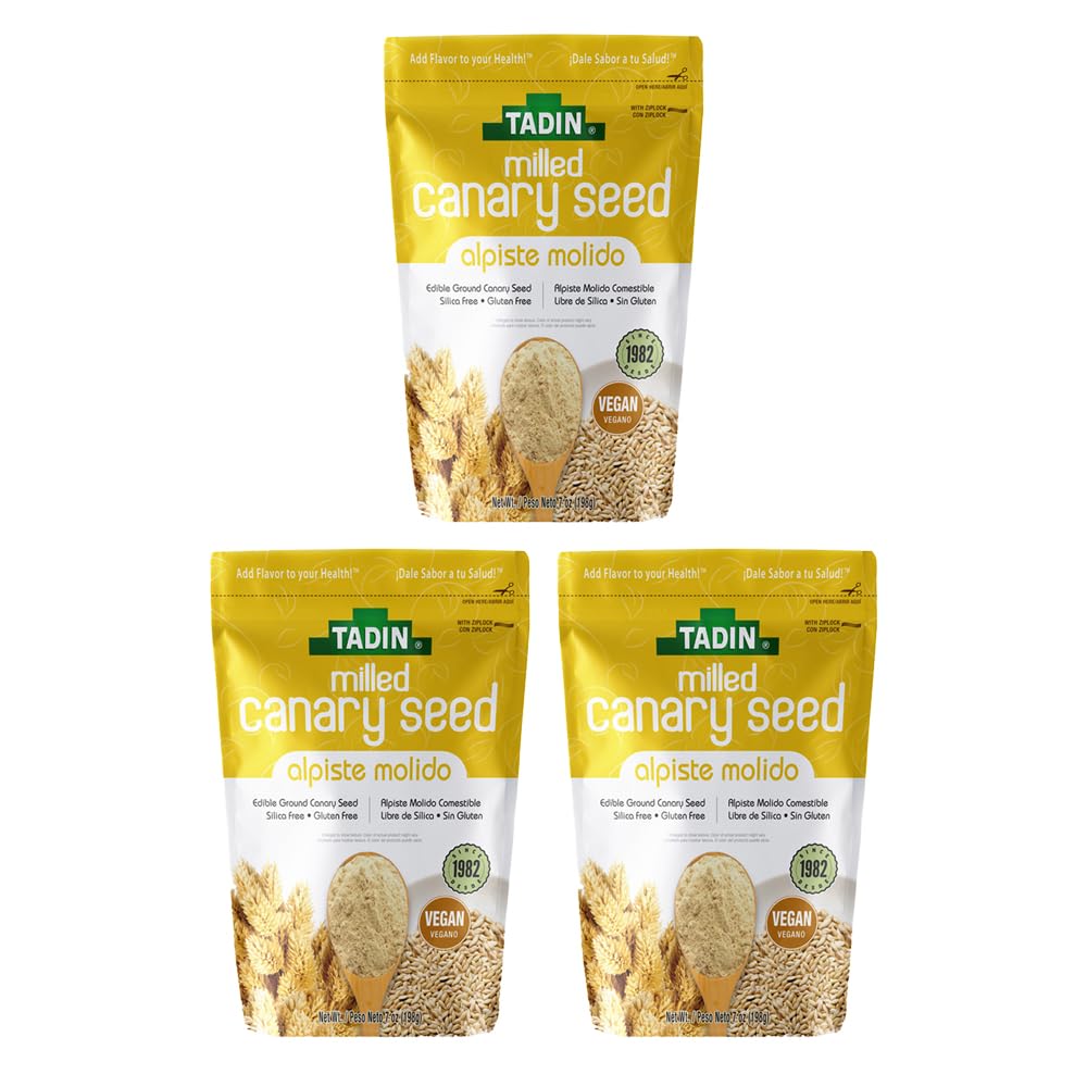 Ground Canary Seed 100% naturlig kosttillskott för mänsklig konsumtion (3 P ...
