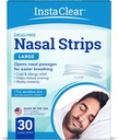 Nasal Breathing Strips, Clear Large 30 ct | Arbetar direkt, Nasal Congestion Relief, slutar snarka, kall och allergi