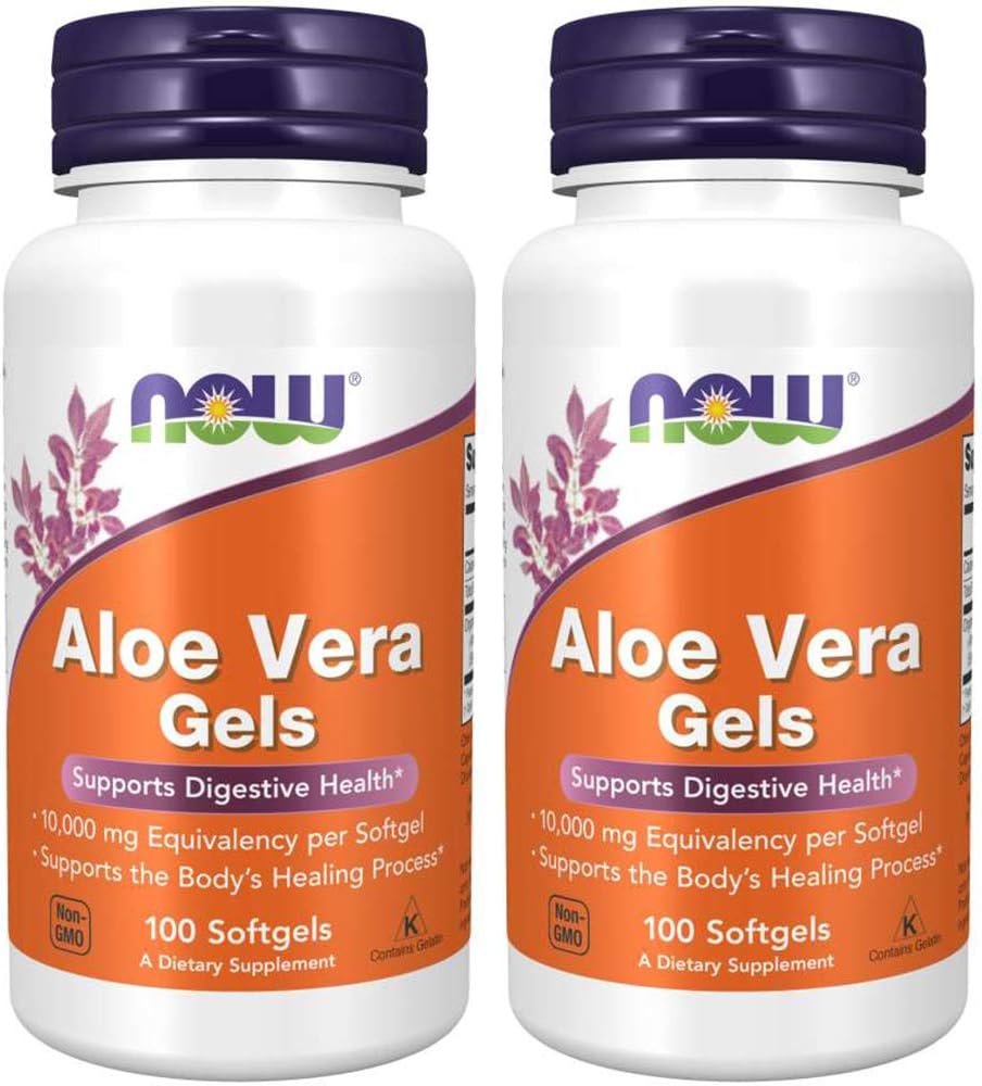 Nu Foods Aloe Vera, 100 mjukgels 2 pack