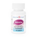 GeriCare Prenatal Multivitamin av HealthStar for Healthy Mom and Baby - Folate + Vitamin C + Vitamin D + Iron + Calcium + B12-100 Tabletter