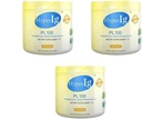 PL-100 äggproteinpulver, Hyperimmune äggtillskott, 140g - Immune Boost, Digestive Health, Joint Care, Energy & Muscle Strength, Gluten-Free 3 Canisters