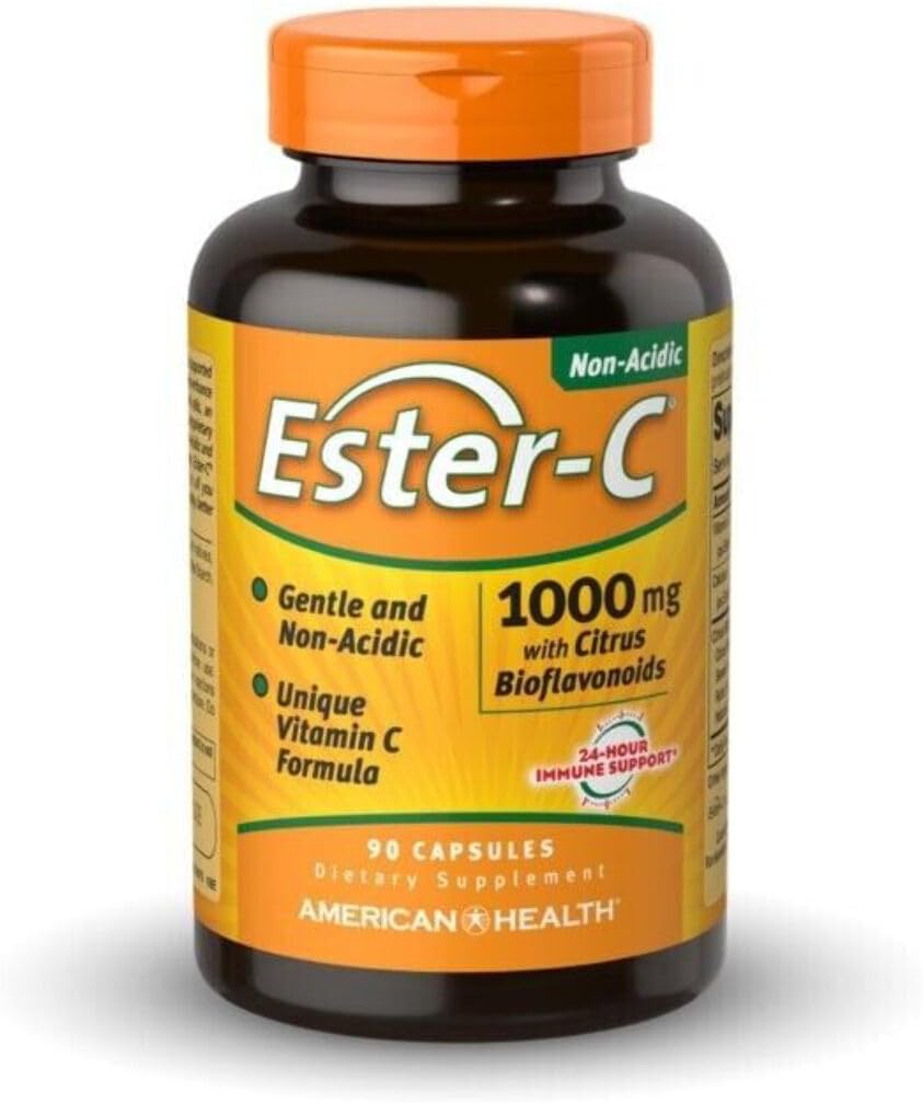 Ester-Vitamin C med Citrus Bioflavonoider 1Vitamin 000 Milligram 90 kapslar