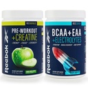 Reebok REEEnergize & REECover Bundle | Pre-Workout + BCAA Performance Pack | Sour Green Apple & Rocket Moon Pop | Komplett träningssystem