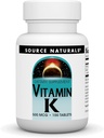 Källa Natur Vitamin K - 500 mcg - 100 tabletter