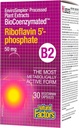 BioCoenzymatedRiboflavin5-fosfat 50mg naturliga faktorer 30 VegCaps