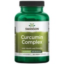 Swanson Curcumin Complex - Herbal Supplement Supporting Joint Health, Mobility & Physical Function - Standardiserad med BioPerine för maximal absorption - (120 Veggie Capsules)