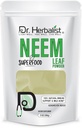 Dr Herbalist Neem Leaf Powder 200g - Azadirachta Indica for Skin, Hair & Overall Wellness - 100% naturlig, Vegan-Friendly & Cruelty-Free