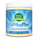 Calcium Magnesium Powder Supplement - CalMag Plus med vitamin C & D3 - Gluten Free, Non GMO - Natural Calm Cal Mag Drink - Cal-Mag för muskler - Calm Sleep Magnesium Drink Powder - Calcium Supplement