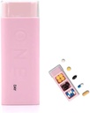 Travel Pill Organizer 3 gånger om dagen, Daily Pill Box för resor, Cute Portable Pill Case Pill Dispenser Mini Pill Holder för kosttillskott, piller, vitaminer och medicinering (rosa)